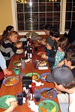 Left side: Marcey Lightfoot and LisLightfoot Right side: Robert Lightfoot, Bradley Burnett (friend), Vanessa Lightfoot, Brian Lightfoot II, and Roger Lightfoot January 25, 2013 in Modesto, California 2013-01-25-193410