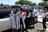 Jessica Norwood (left) 8th Grade Graduation Ceremonies May 25, 2013 in Modesto, California 2013-05-25-130017