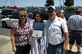 Marcey Lightfoot, Jessica Norwood, and Brent Norwood 8th Grade Graduation Ceremonies May 25, 2013 in Modesto, California 2013-05-25-130159